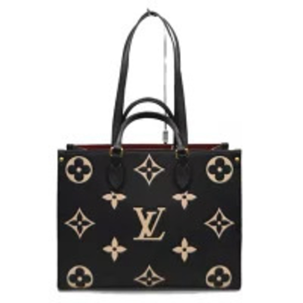 LOUIS VUITTON OnTheGo Empreinte Bicolor Noir Black AB